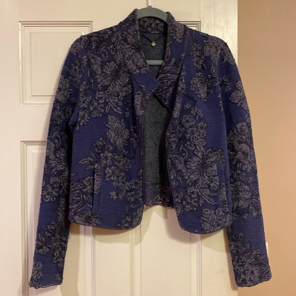 Knitted & knotted Anthropology jacket S